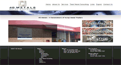 Desktop Screenshot of 4gmetals.com